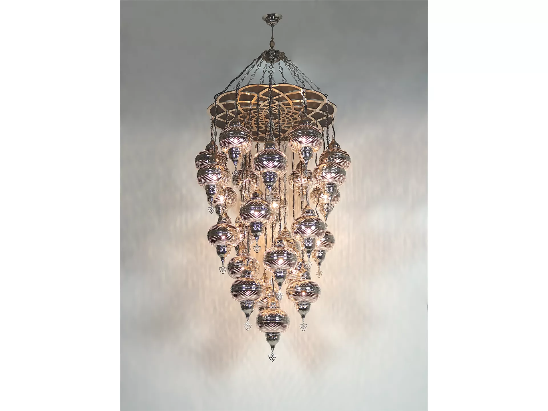 Moroccan Chandelier Oval 25 Pieces