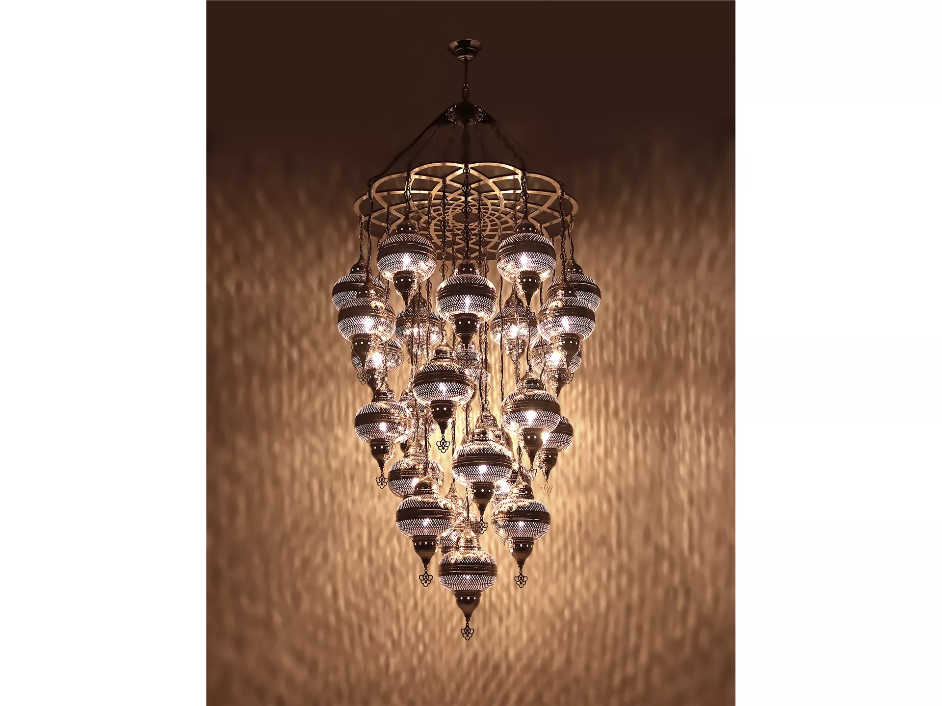 Moroccan Chandelier Oval 25 Pieces