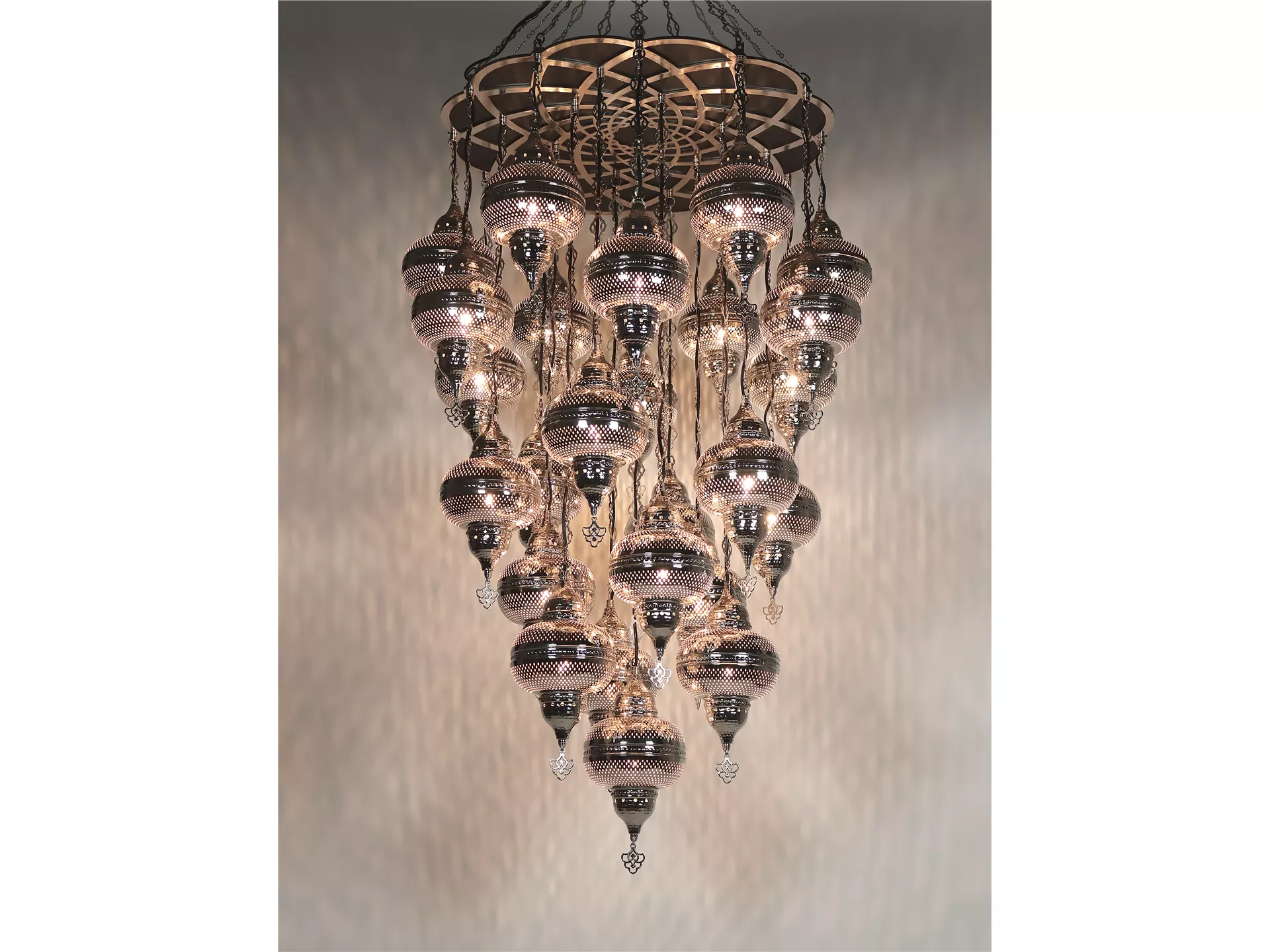 Moroccan Chandelier Oval 25 Pieces